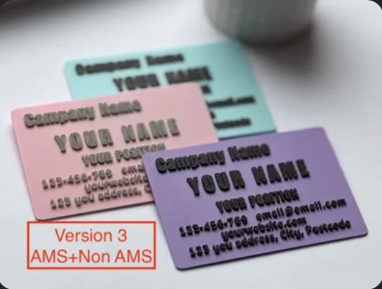 Premium Polaris NFC business card product